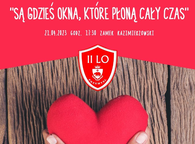 Gala finałowa konkursu "Są gdzieś okna, które płoną cały czas".