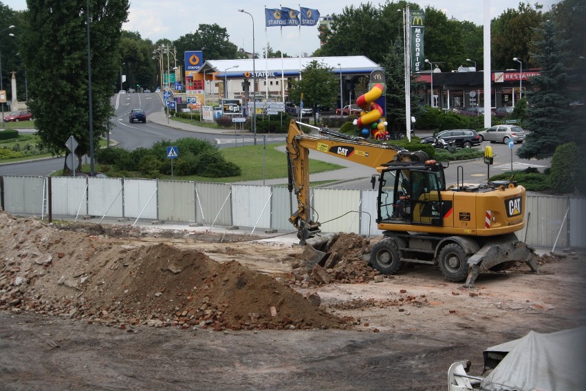 Teren leży w ścisłym centrum Raciborza