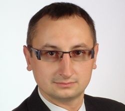 Grzegorz Cepil , kandydat Prawa i Sprawiedliwości na wójta Nowego Korczyna.