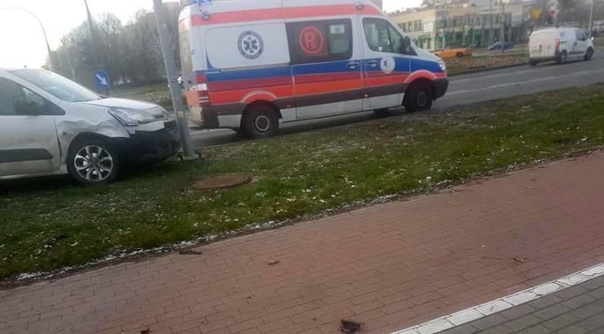 Na rondzie Skrzetuskim w Bydgoszczy doszło do zderzenia...