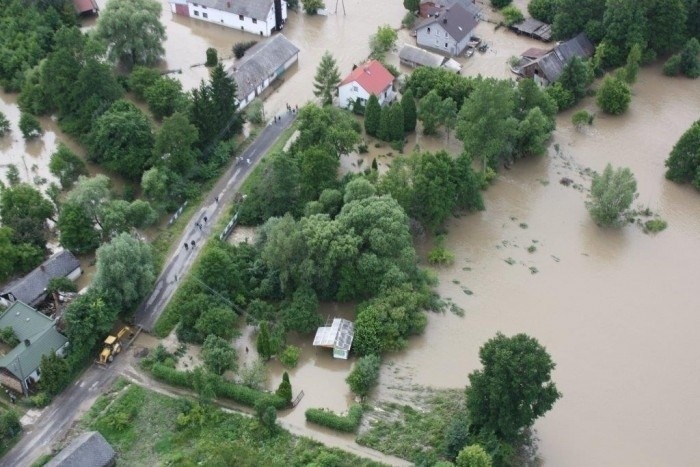 Powódź w powiecie zawierciańskim