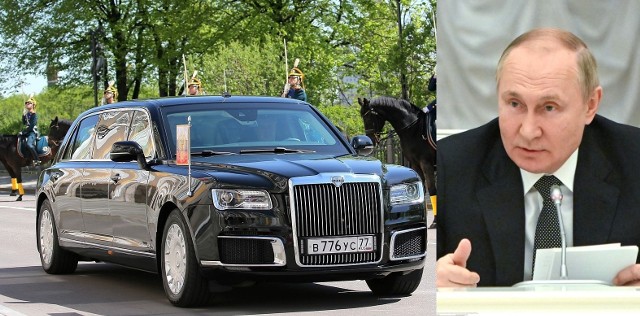 Limuzyna prezydenta Rosji to samochód Aurus Senat. Ma wiele tajemniczych udogodnień