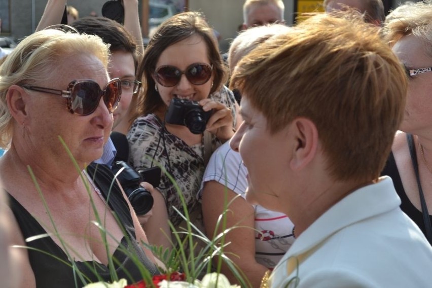 Beata Szydło z PiS odwiedziła Kłobuck