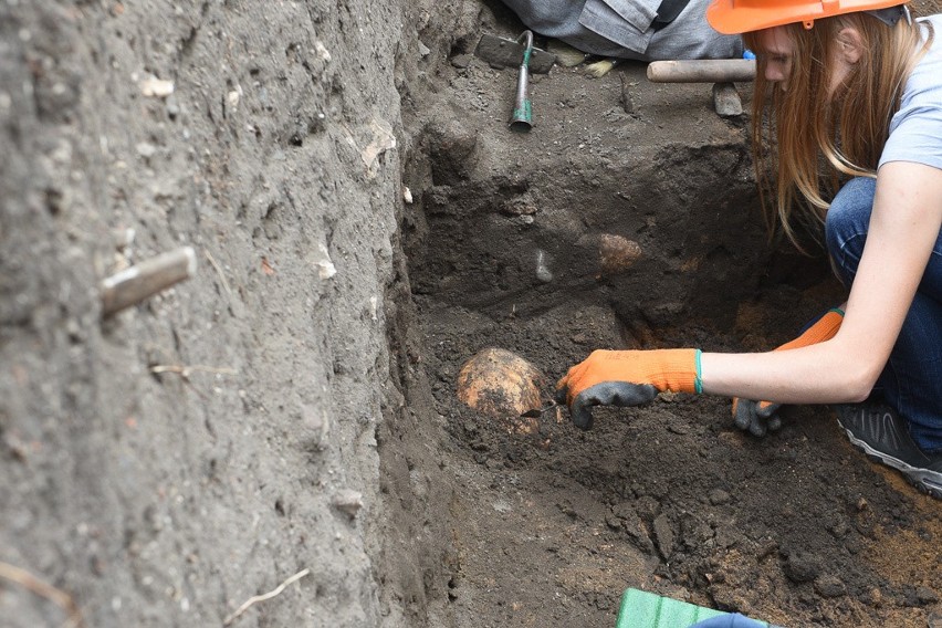 Archeolodzy zakończyli prace na cmentarzu przy kościele św....