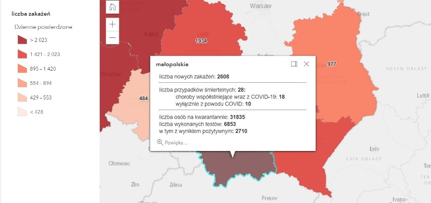 Koronawirus. Dramatyczny skok nowych zakażeń w raporcie ministerstwa: prawie 30 tys. w kraju. W Małopolsce 2608 zakażonych [DANE 24.03]