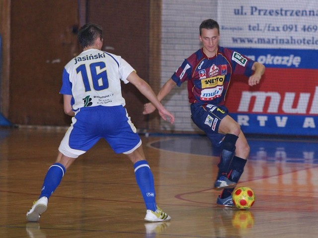 Pogon'04 Szczecin - Gwiazda Ruda ŚląskaMecz I ligi futsalu Pogon'04 Szczecin - Gwiazda Ruda Śląska.