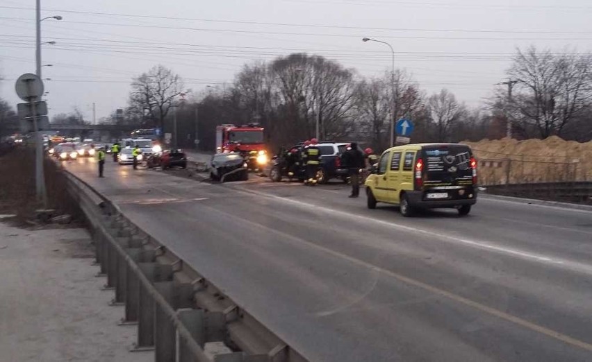 Wypadek na Krzywoustego we Wrocławiu, 9.02.2017