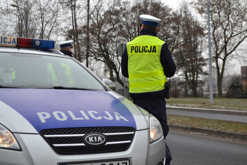 Policjanci z oświęcimskiej drogówki zatrzymali do kontroli...