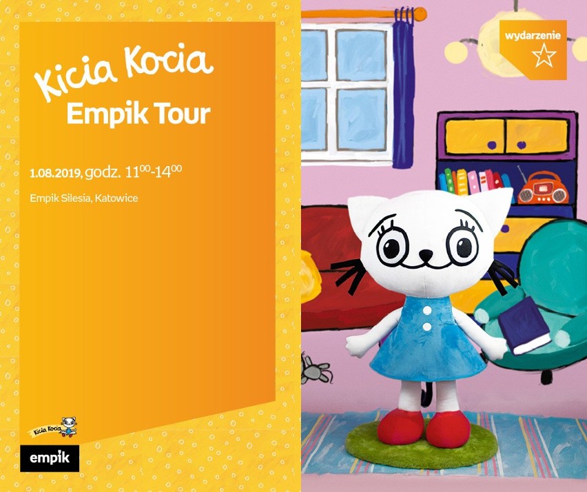 Kicia Kocia Empik Tour. Rezolutna bohaterka książek dla dzieci odwiedzi 1  sierpnia Empik w Silesia City Center w Katowicach | Dziennik Zachodni