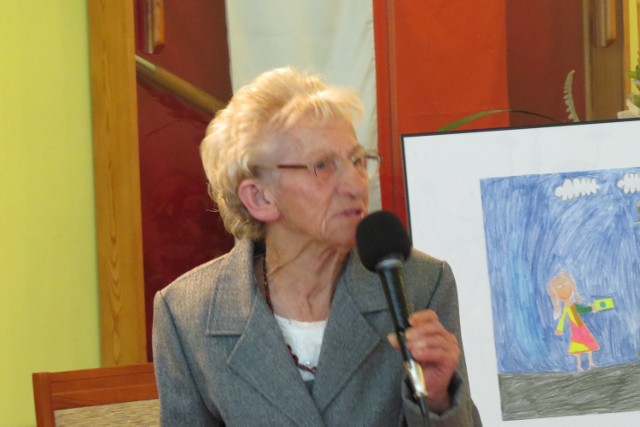 Zofia Radzikowska, laureatka nagrody starosty za estradową działalność artystyczną
