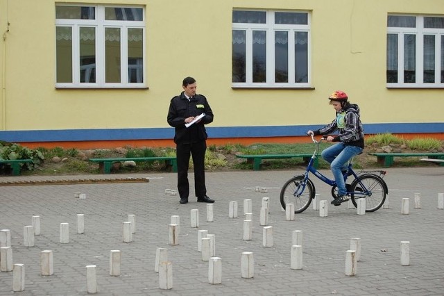 Do pokonania był m.in. rowerowy tor przeszkód