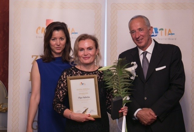 Olga Dębicka otrzymała chorwacką nagrodę Złote Pióro za "Karnawał po bałkańsku" 