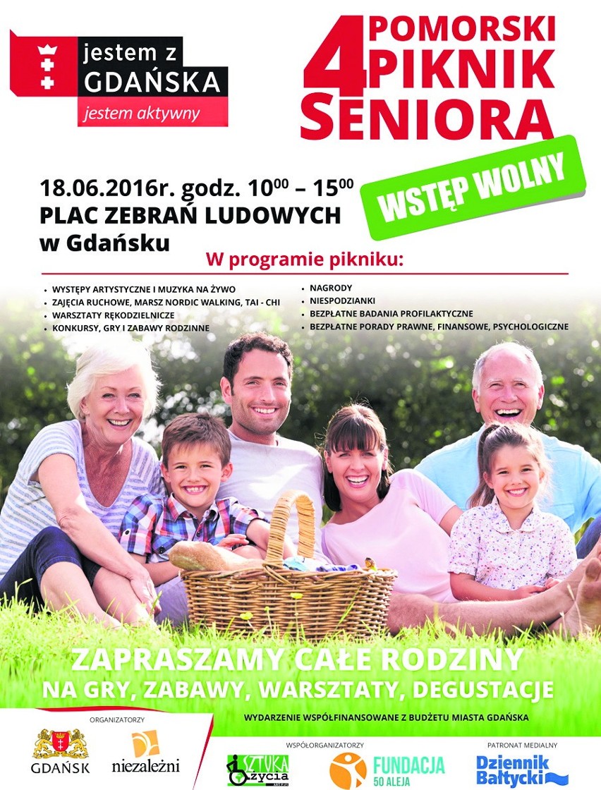 Pomorski  Piknik Senioralny w Gdańsku