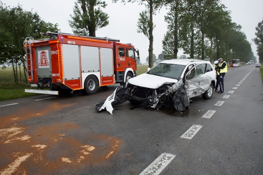 W niedzielę, przed godz. 15, w okolicy miejscowości Sąborze...