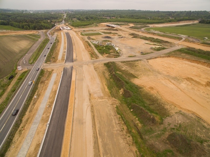 Oto zdjęcia z budowy autostrady A1, wykonane w maju 2019...