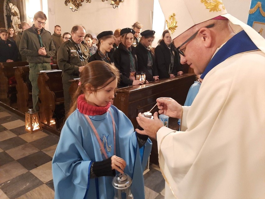 Harcerze i wierni m.in. z Opola, Głuchołaz, Kluczborka,...