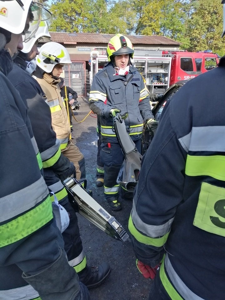 Szkolenie strażaków z Podolsza