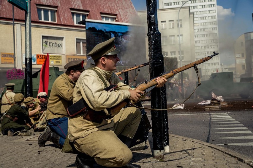 18-08-2019 bialystok inscenizacja rekonstrukcja bitwa...