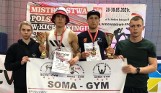 Dwa złote medale zawodników Soma Gym Kick Boxing Kielce na mistrzostwach Polski w Mysłowicach