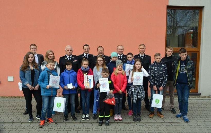 Seweryn okazał się najlepszy, chociaż był najmłodszy w strażackim konkursie