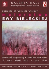 Nowy wernisaż wystawy w Pionkach. To prace autorstwa Ewy Bieleckiej