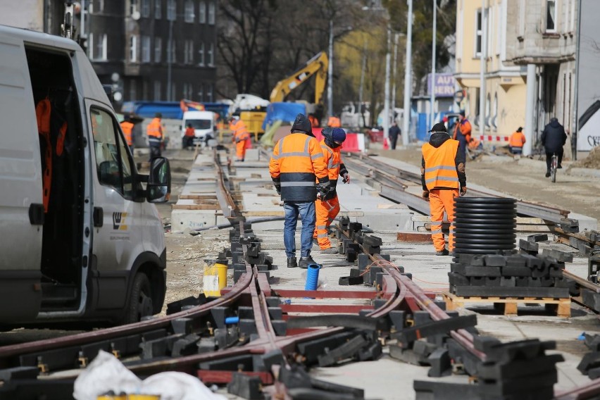 Remont ulicy Hubskiej, w akcji firma PD Ziajka