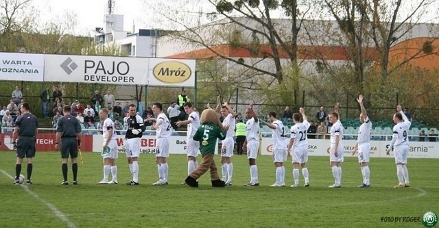 Warta Poznań 2:3 GKP Gorzów Wielkopolski