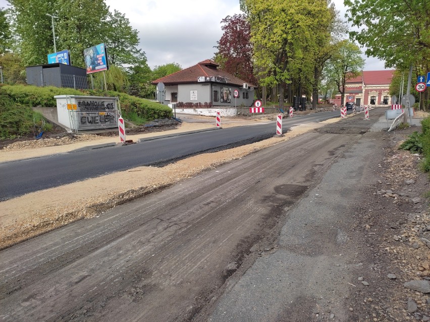 Trwa remont ul. Wolności w Rudzie Śląskiej. Zobacz kolejne...