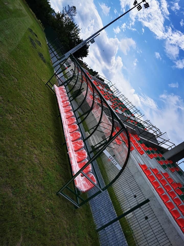 Stadion Wissy Szczuczyn robi wrażenie