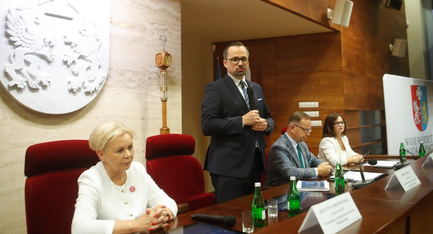 Wizyta ministra Marcina Horały w sprawie budowy CPK [ZDJĘCIA]