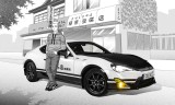 Toyota GT86 inspirowana mangą „Initial D”