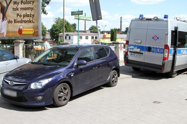 Na skrzyżowaniu ulic Chopina z Ułańską zderzyły się dwa samochody