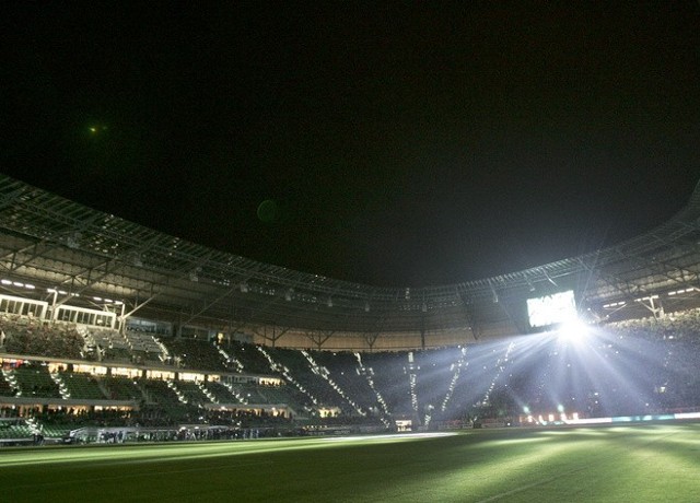Nowy stadion we Wrocławiu jest gotowy na Euro, ale nie na Ekstraklasę