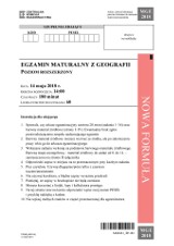 MATURA GEOGRAFIA 2018: matura z geografii p. rozszerzony Odpowiedzi, Arkusz CKE. Matura z geografii 2018 BYŁA ŁATWA