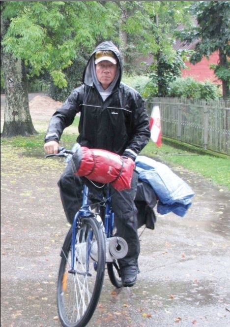 &#8211; Im ciężej, tym lepiej &#8211; mówi Piotr Kuryło. &#8211; Intensywny deszcz nie jest dla mnie żadną przeszkodą. Po prostu wsiadam na rower i jadę.