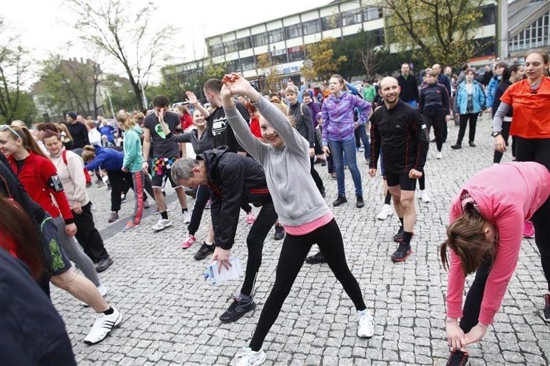 600 osób wystartowało spod amfiteatru.