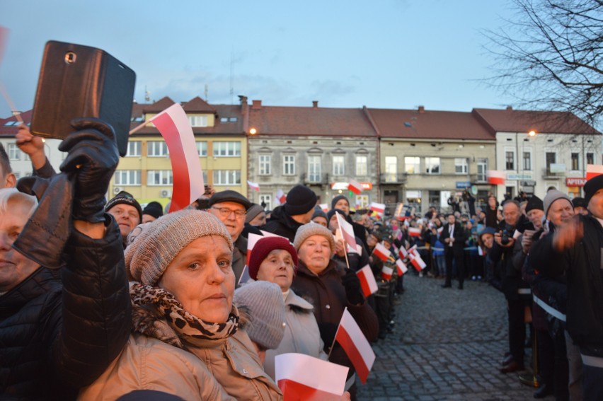 Zakliczyn. Zobaczcie jak witano i "witano" w mieście prezydenta Andrzeja Dudę [ZDJĘCIA]