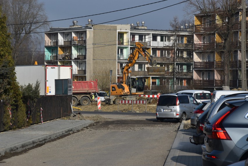 Prace przy przebudowie ulicy Lwowskiej na odcinku od...