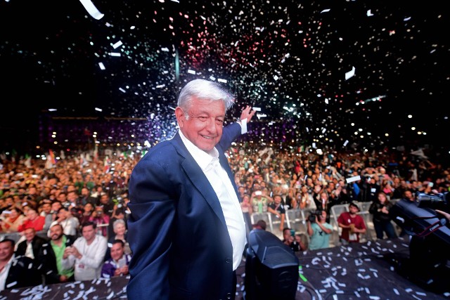 Andres Manuel Lopez Obrador wygrał wybory prezydenckie w Meksyku