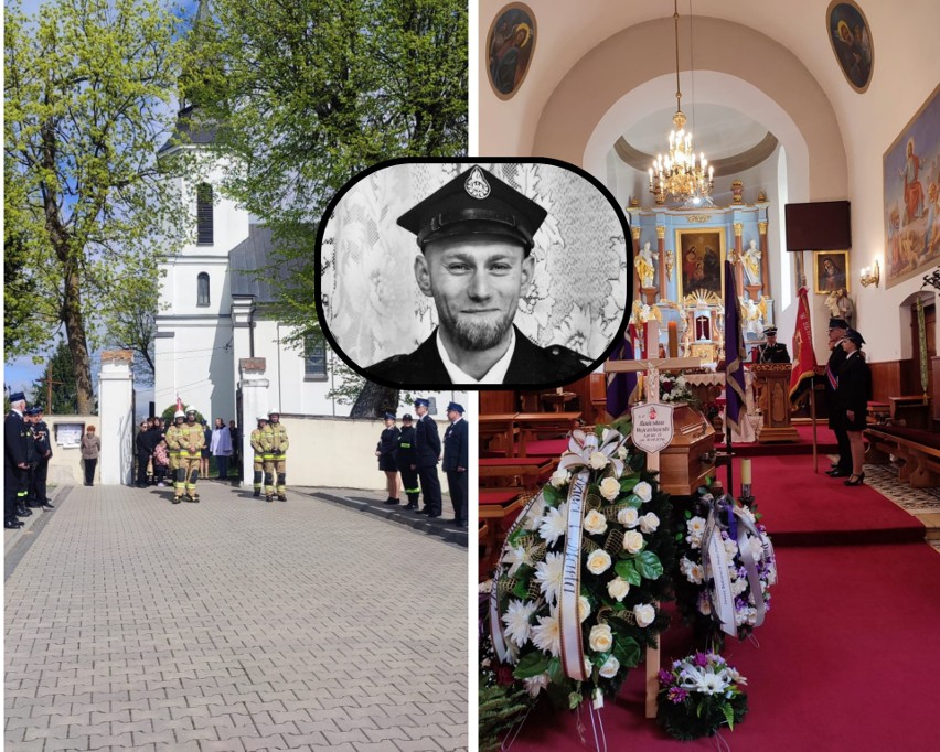 Pogrzeb strażaka OSP Jasionówka Radosława Wojciechowskiego