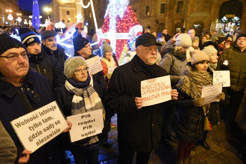 "Solidarnie z sędziami" - pod takim hasłem w całym kraju...