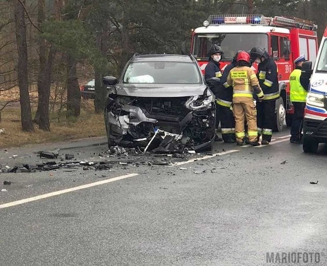 Zderzenie w Kątach Opolskich.