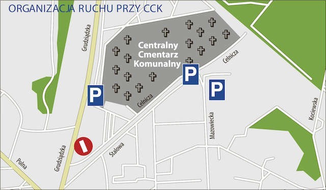 Przy Centralnym Cmentarzu Komunalnym zasady organizacji...