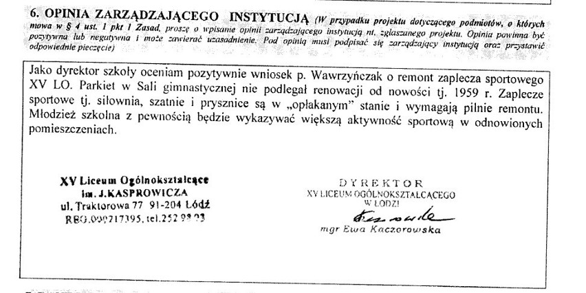 7. Dyrektor ogólniaka stwierdza, że prysznice są w stanie...