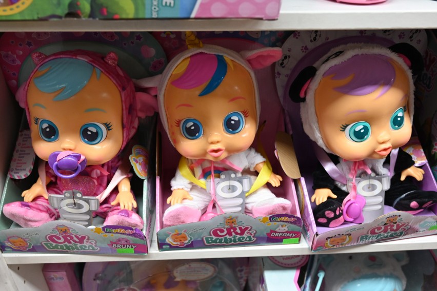 Dużo osób kupuje Cry babies, czyli lalki, które płaczą...