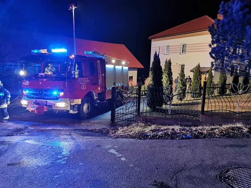 Pożar budynku gospodarczego w Gilowicach