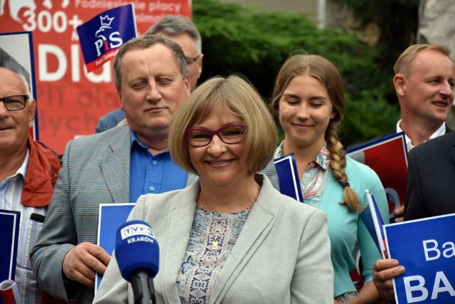 Barbara Bartuś ma powody do zadowolenia, będzie naszą jedyną reprezentantką w najbliższej kadencji parlamentu