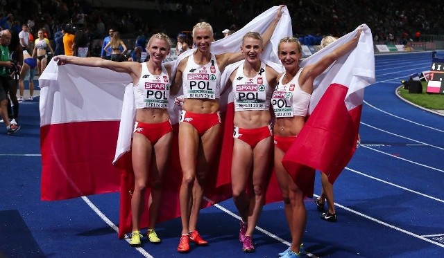 Anna Kiełbasińska, Iga Baumgart-Witan, Małgorzata Hołub-Kowalik i Justyna Święty-Ersetic zdobyła złoty medal w sztafecie 4x400 metrów na HME odbywających się w Glasgow.