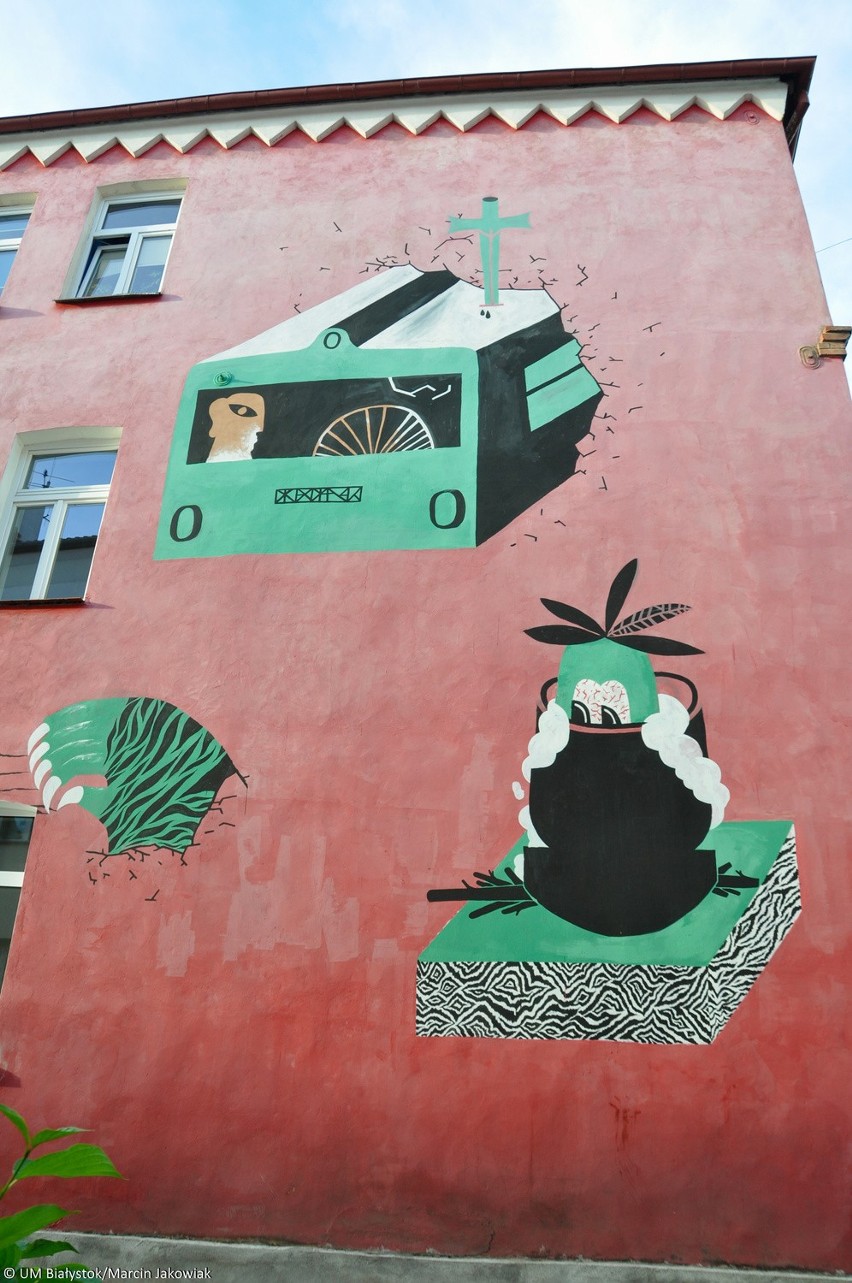 Białystok ma najpiękniejsze murale w Polsce