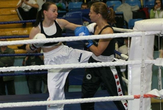 Sandra Drabik została zawodową mistrzynią Polski w kick boxingu.